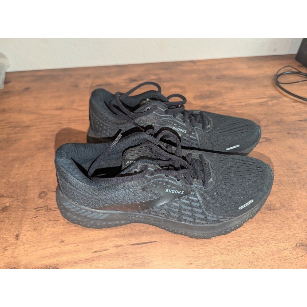 Brooks Adrenaline GTS 21 Running Shoes Black 1203291B020 Men's Size 9